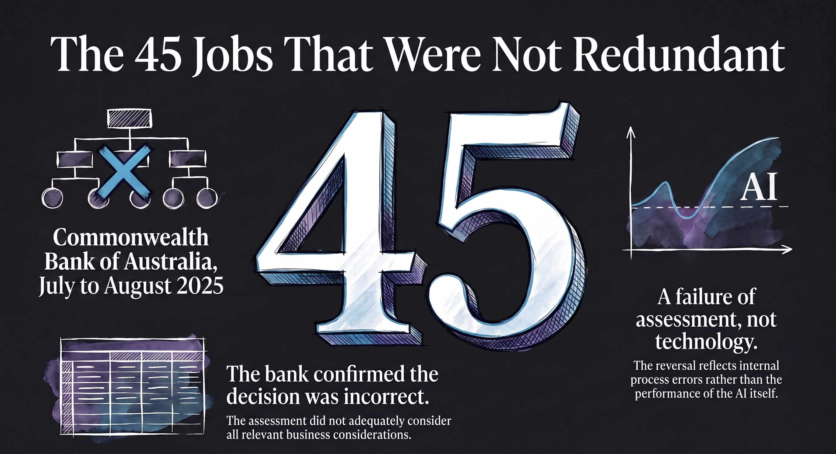 The 45 Jobs That Were Not Redundant